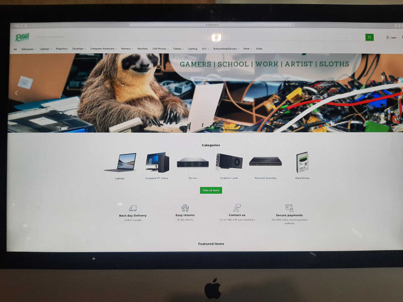 Apple iMac 27-inch Late 2012 i7-3770 8GB RAM 1TB HDD