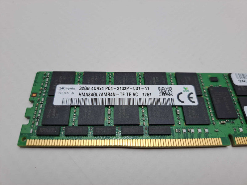 SK Hynix 32GB 4DRx4 PC4-2133P Server Memory - HMA84GL7AMR4N Q)