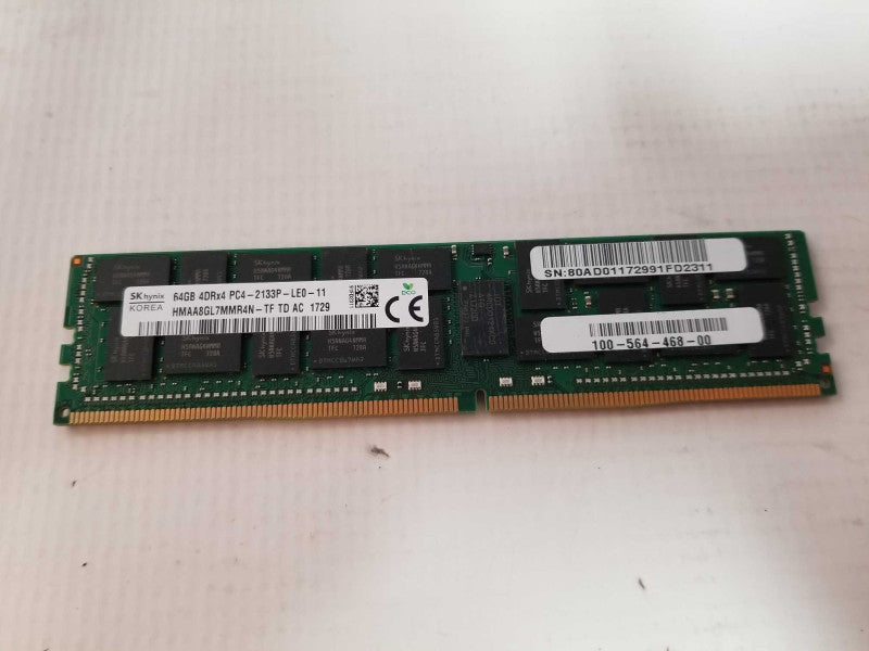 Hynix HMAA8GL7MMR4N-UH 1x 64GB 4DRx4 DDR4 PC4-2400T ECC LRDIMM Server Memory #