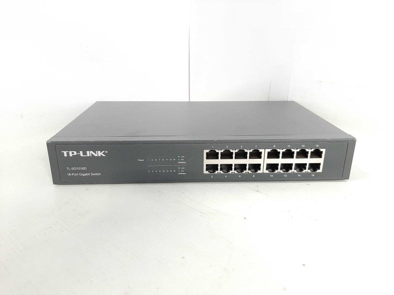 TP-LINK TL-SG1016D 16-Port Gigabit Switch Unmanaged Ethernet Networking $