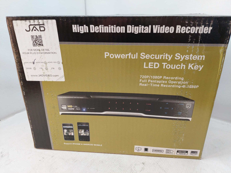 Powerful Security System LED Touch Key HD-SDI H.264 DVR Q
