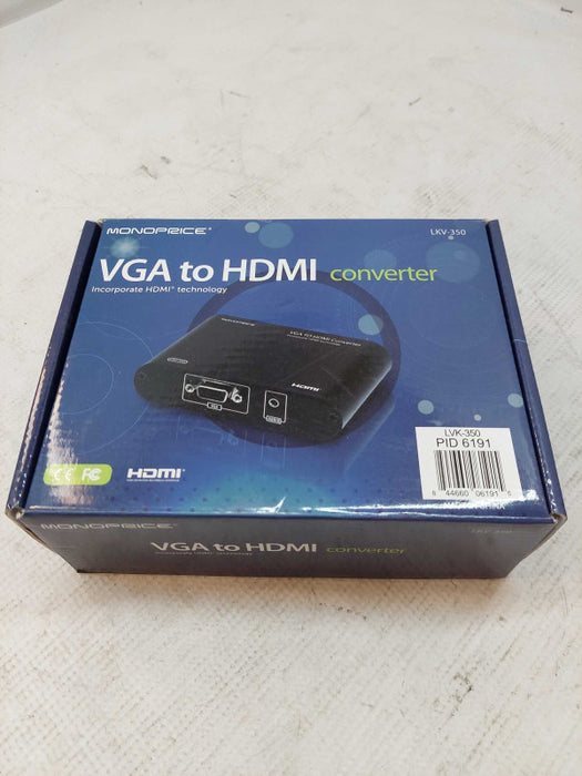 Monoprice VGA to HDMI Converter Model:LKV-350