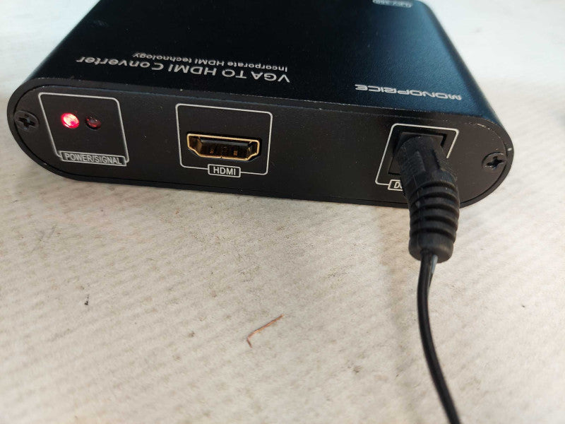 Monoprice VGA to HDMI Converter Model:LKV-350