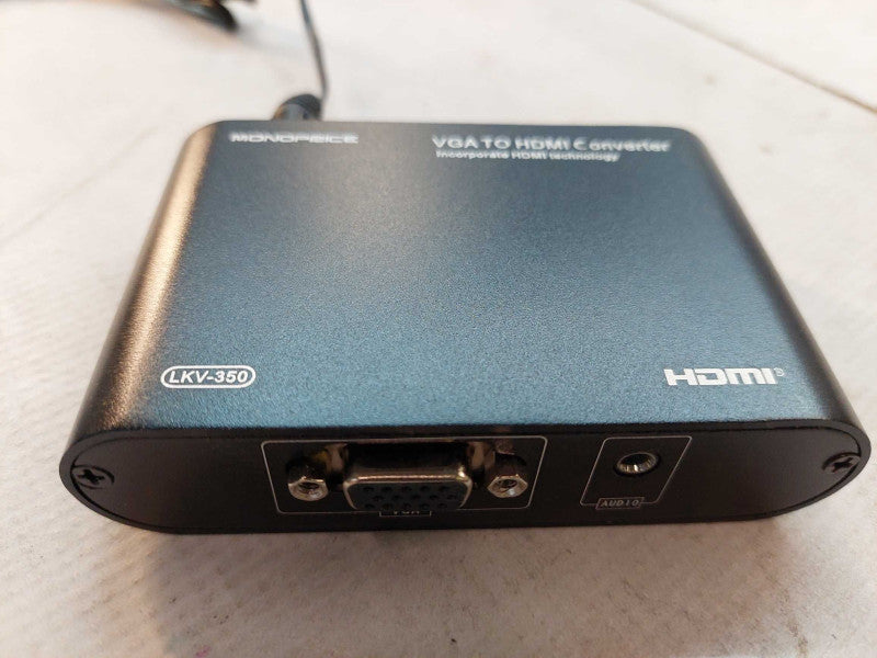 Monoprice VGA to HDMI Converter Model:LKV-350