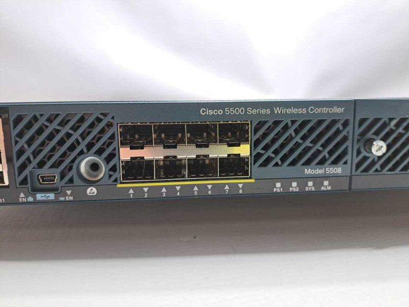 Cisco AIR-CT5508-K9 Wireless LAN Controller 1x AIR-PWR-5500-AC PSU #