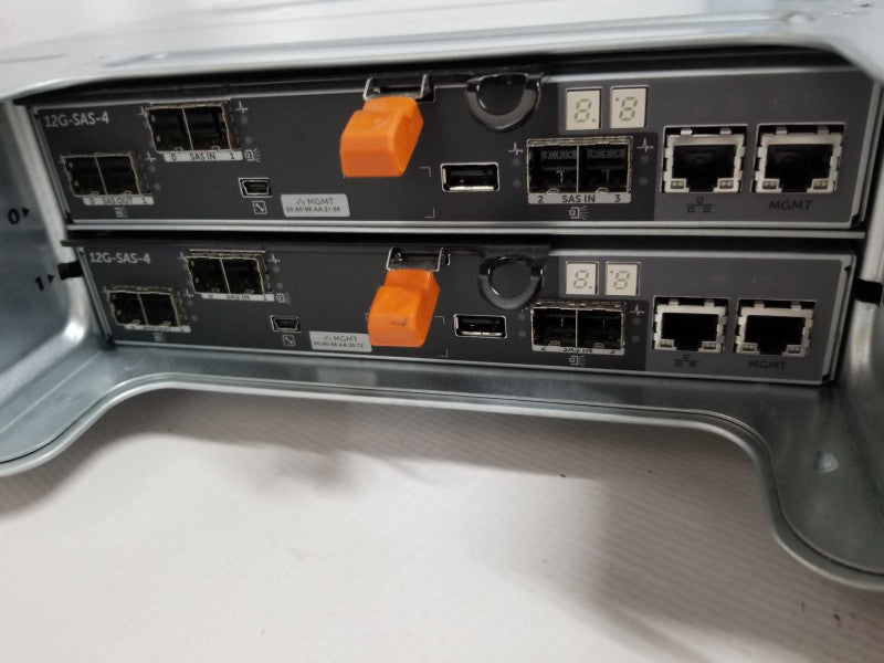 Dell Powervault MD3420 / 2x PSU / 2x Controllers 12G-SAS-4  / READ #