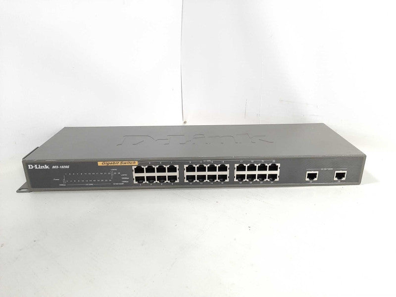 D-Link 24-Port Unmanaged Gigabit Switch - DES-1026G $