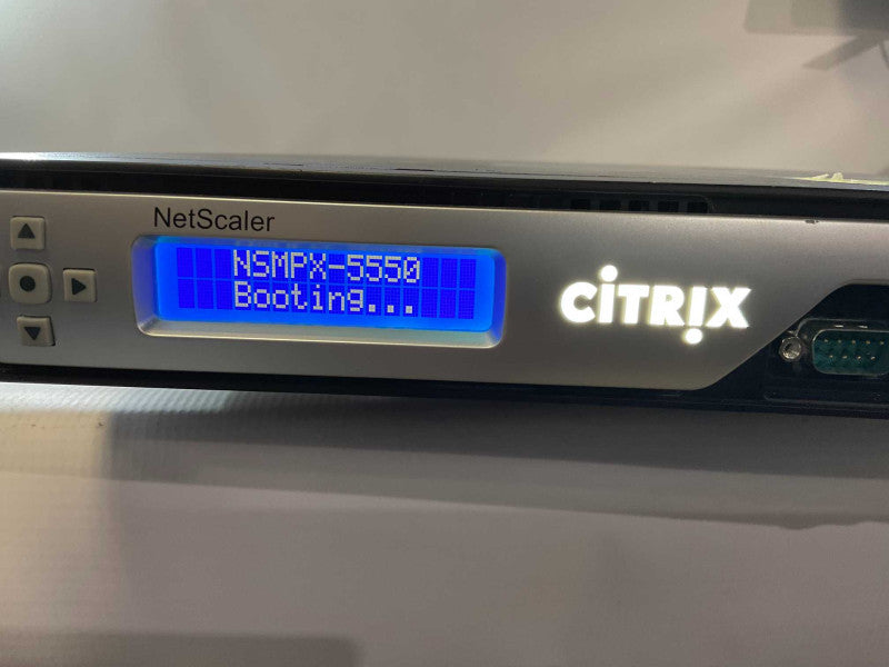 Citrix NSMPX-5550 NetScaler No HDD/SSD READ  -