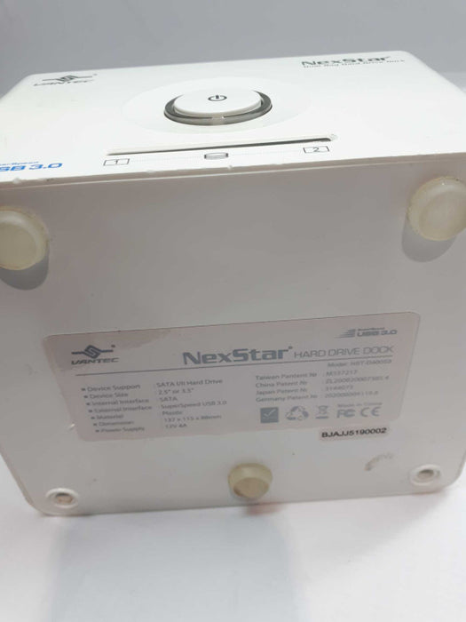 NexStar Super Speed Dual Bay Hard Drive Dock NST-D400S3 &