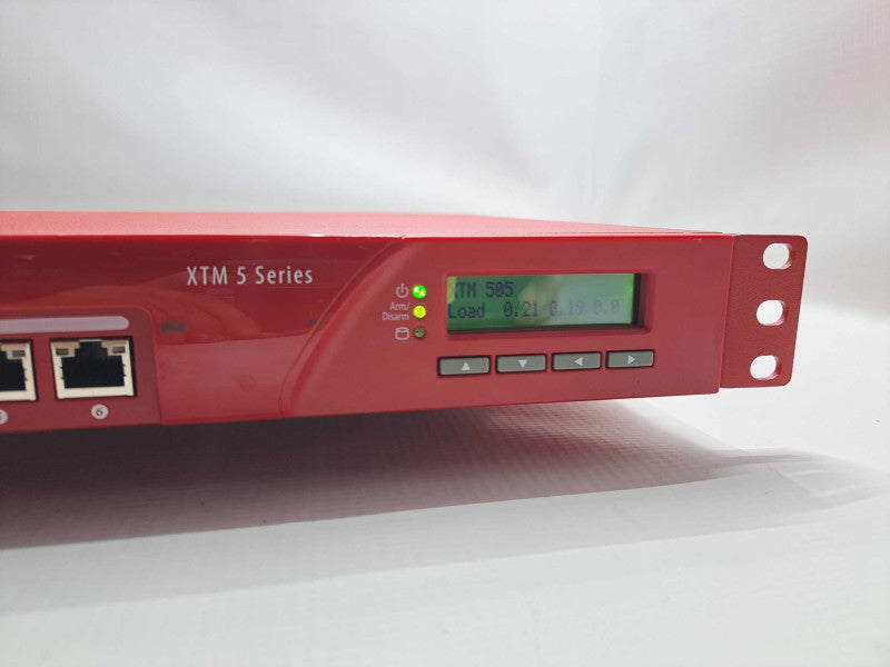 WatchGuard XTM 5 Series XTM 505 NC2AE8 Firewall Security Appliance )