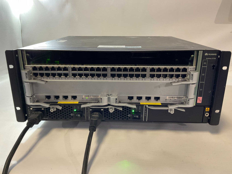 Huawei Quidway s7703 1x G48TA00 & 2x MCUA00 modules READ  -