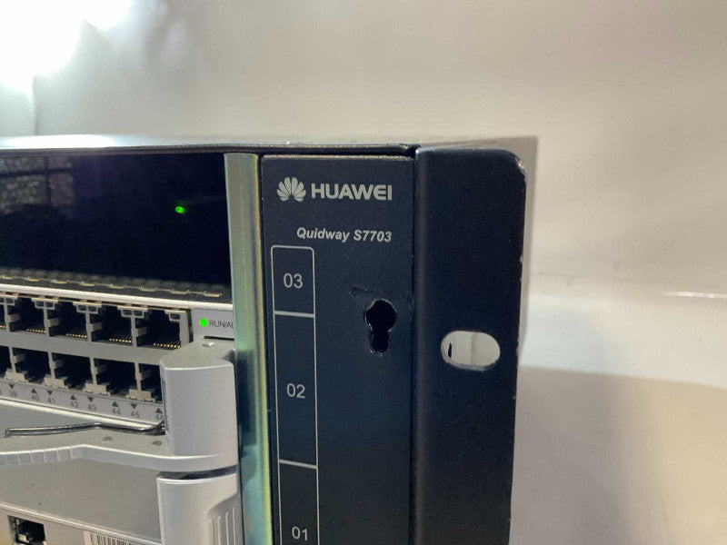Huawei Quidway s7703 1x G48TA00 & 2x MCUA00 modules READ  -