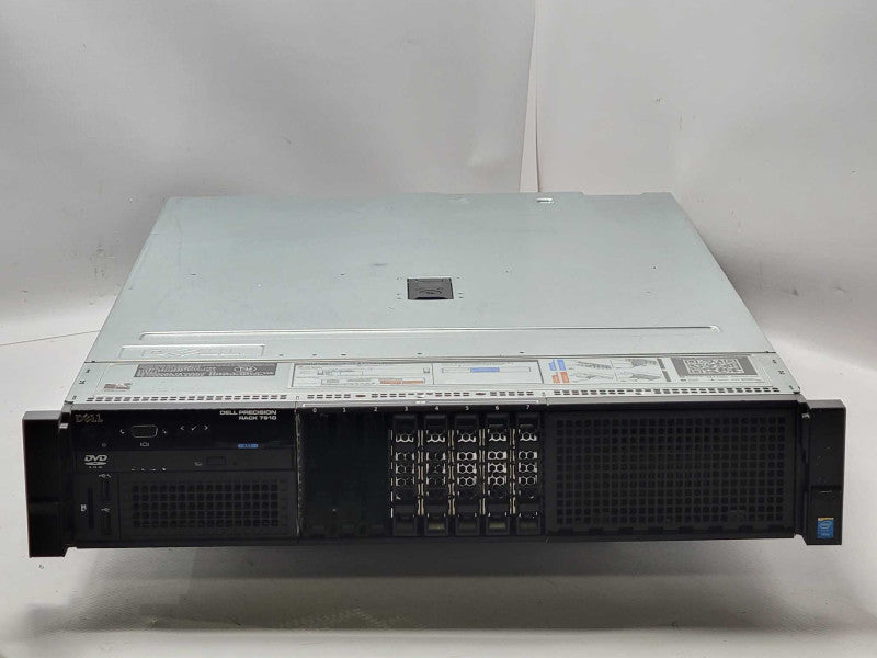 Dell Precision Rack 7910, 2x Xeon E5-2620v3 2.4Ghz 64GB H330 Min, 2x PSU, 2.5 _