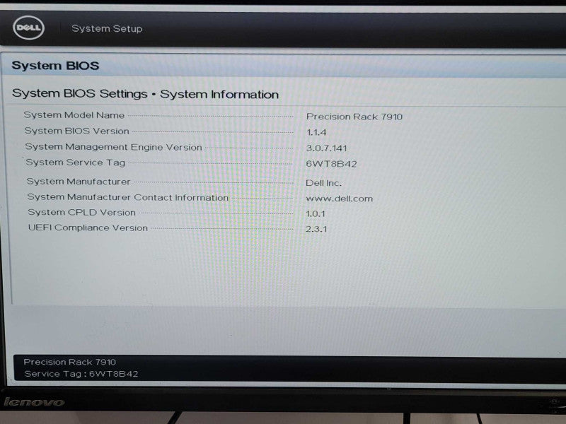 Dell Precision Rack 7910, 2x Xeon E5-2620v3 2.4Ghz 64GB H330 Min, 2x PSU, 2.5 _