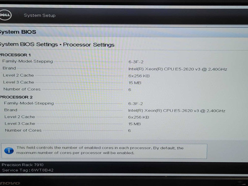 Dell Precision Rack 7910, 2x Xeon E5-2620v3 2.4Ghz 64GB H330 Min, 2x PSU, 2.5 _