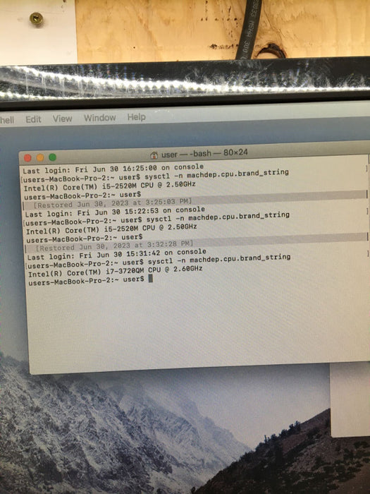 Apple Mac mini Late 2012 Intel Core i7-3720QM @ 2.6 GHz 4 GB RAM 1 TB HDD