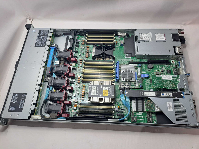 HP PL Dl360 Gen10 1x Xeon Gold 6126 @ 2.60GHz 64GB DDR4 P408i-a Raid 800W PS  )