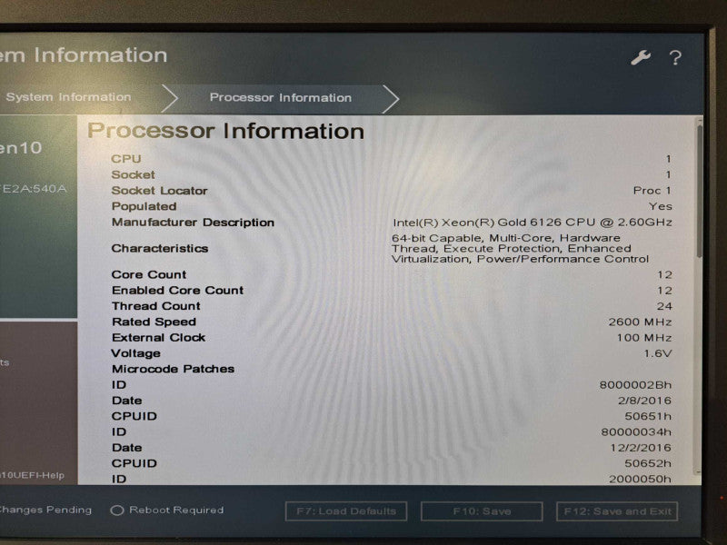 HP PL Dl360 Gen10 1x Xeon Gold 6126 @ 2.60GHz 64GB DDR4 P408i-a Raid 800W PS  )