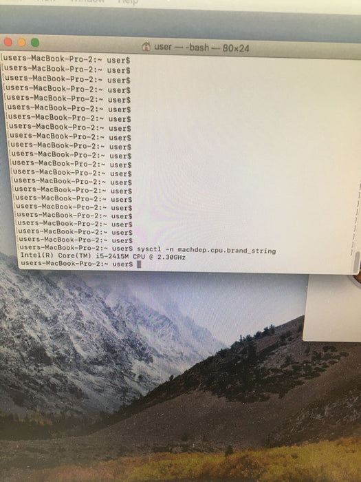 Apple Mac mini Mid 2011 Intel Core i5-2415M @ 2.3 GHz 8 GB RAM 750 GB HDD