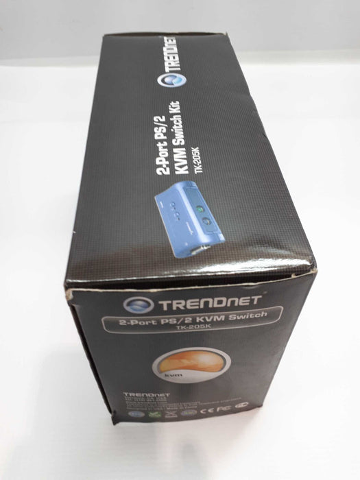 TRENDnet, KVM TK-205K 2 Port PS/2 KVM Switch Kit. NEW &
