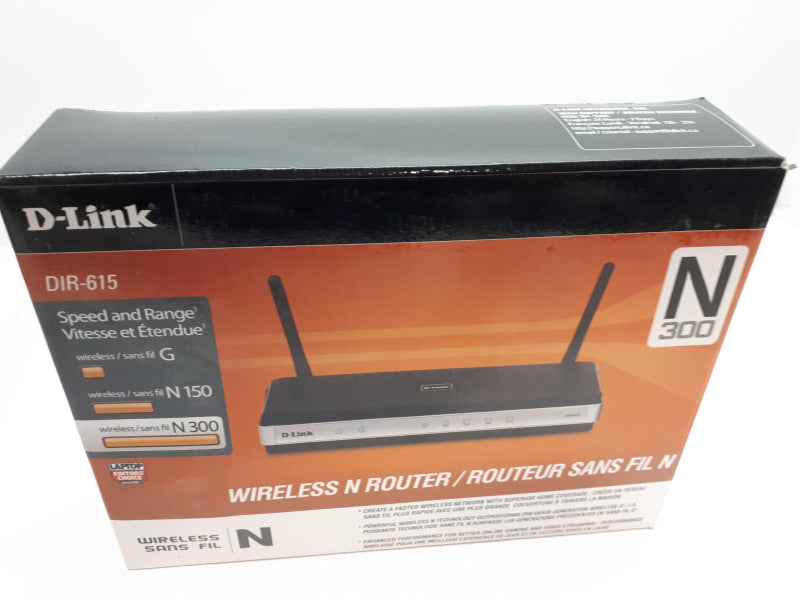 D-Link DIR-615 Wireless N Router &