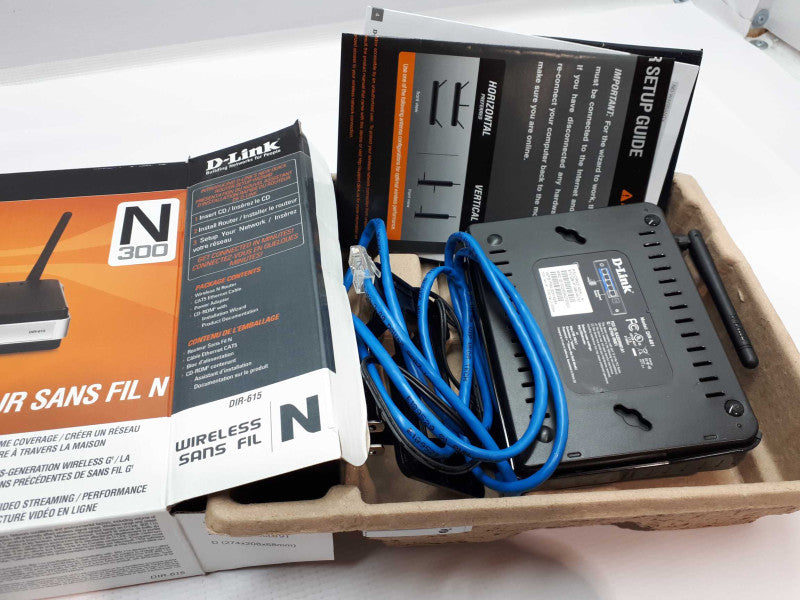 D-Link DIR-615 Wireless N Router &