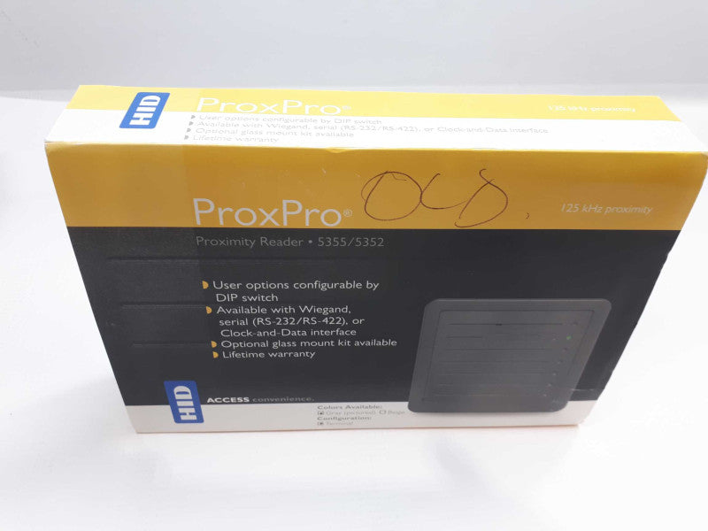 HID ProxPro Proximity Card Reader 5355AGN00 Q&