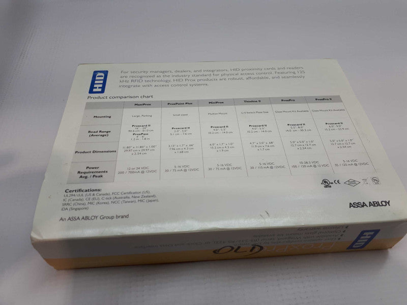 HID ProxPro Proximity Card Reader 5355AGN00 Q&
