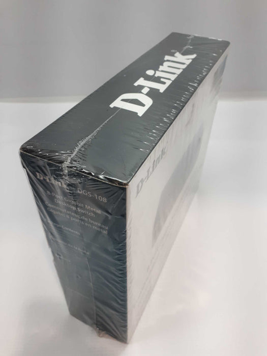 New D-Link DGS (DGS-108) 8-Ports External Switch Q&