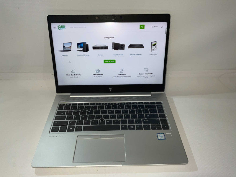 HP EliteBook 840 G6 intel i5-8365U 8GB RAM & 256GB SSD READ  -