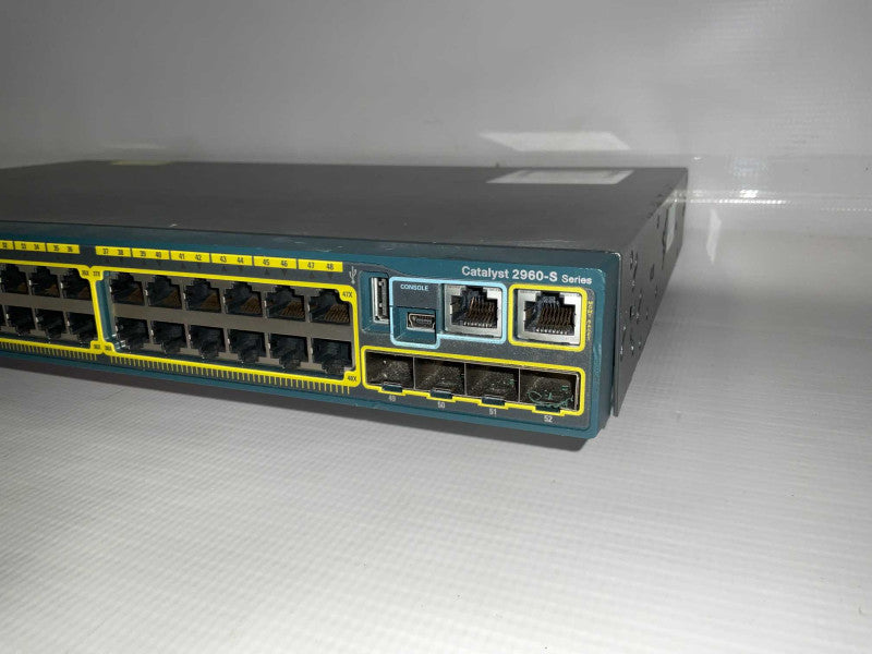 Cisco WS-C2960S-48TS-L V05 Gigabit Network Switch  -