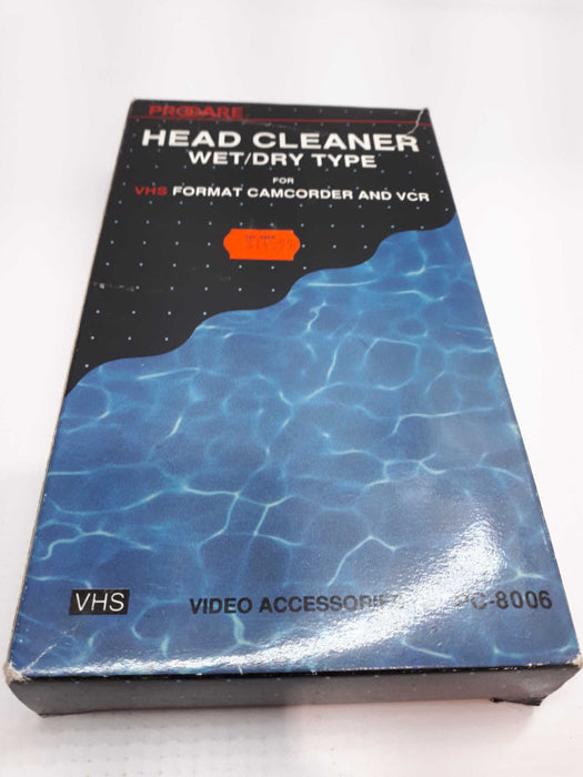 Pro Care VHS Player Head Cleaning System for VCR PC8006 &