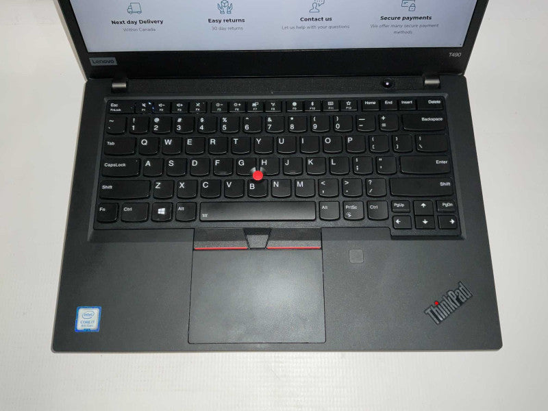 Lenovo T490 Intel i7-8565U @1.80GHz 16GB RAM 512GBGB NVMe SSD -