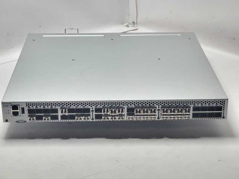 Brocade DS-6510B 48-Port 16Gb FC Switch EM-6510-24-16G-R 24-Port Act 2x PSU _