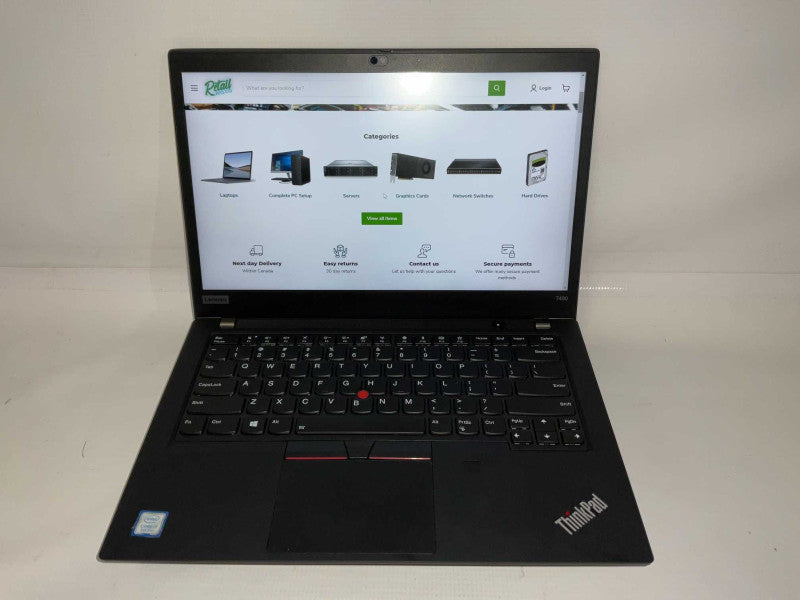 Lenovo T490 Intel i7-8565U @1.80GHz 16GB RAM 256GB NVMe SSD -