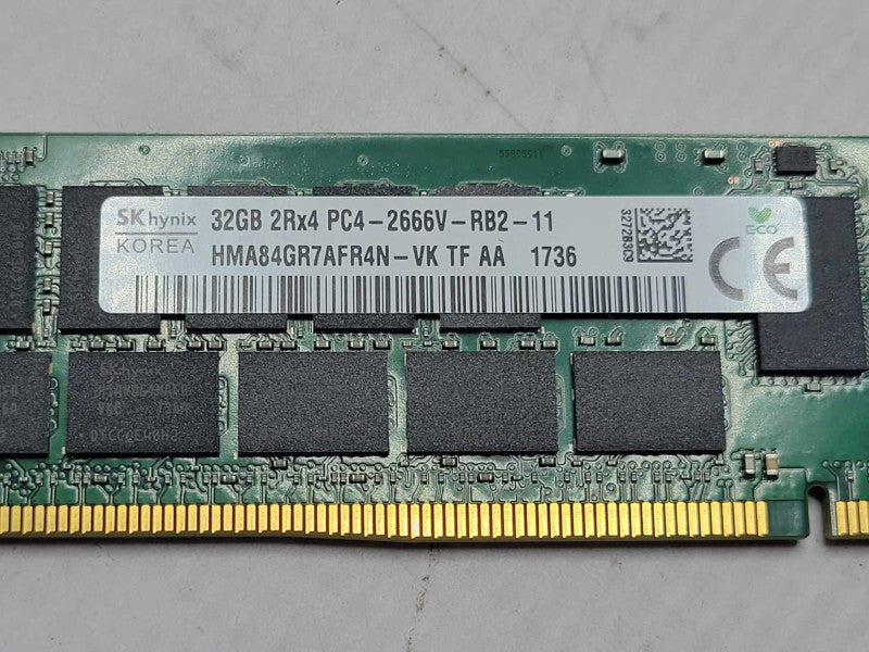 SKhynix HMA84GR7AFR4N-VK 32GB 2Rx4 PC4-2666V-RB2 DDR4 Server RAM Q_