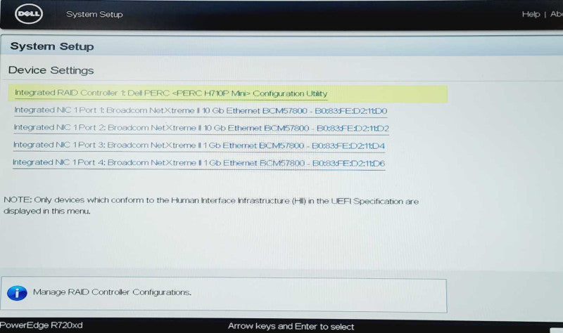 Dell PowerEdge R720xd Xeon E5-2609 V2 @ 2.50GHz 10G 48gb DDR3 H710P Mini =