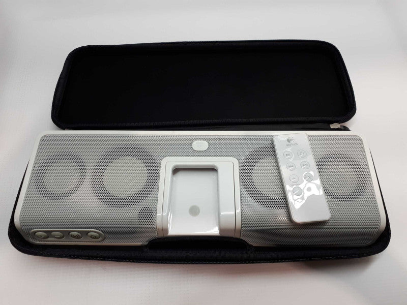 Logitech MM50 Portable Speaker Dock for iPod/iPhone with Carrying Case &