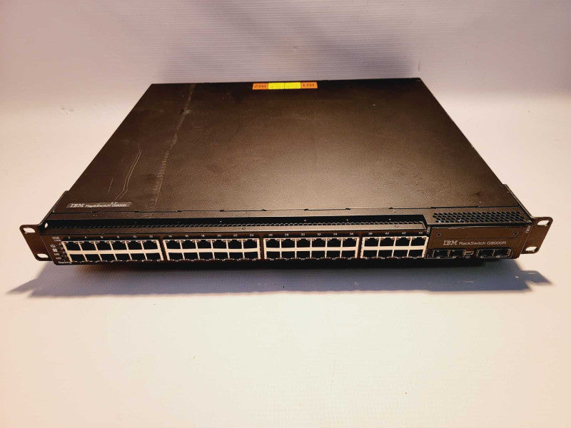 IBM G8000R 48 Port 1GbE RJ45 Switch 2x PSU (