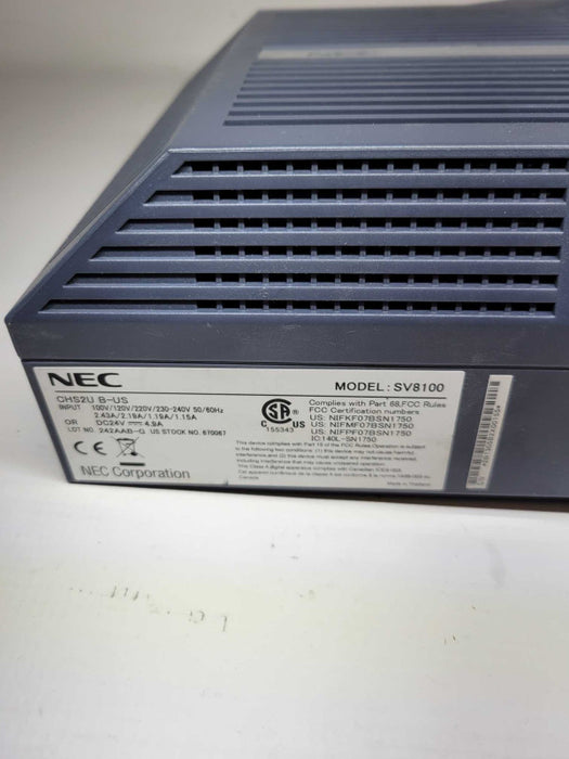 NEC Univerge SV8100 Phone System