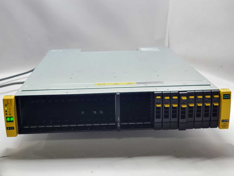 HPE 3PAR StoreServ K2Q35-63002 w/ 1x 3PAR 8200 K2Q35-63001 control 2x PSU SEE _