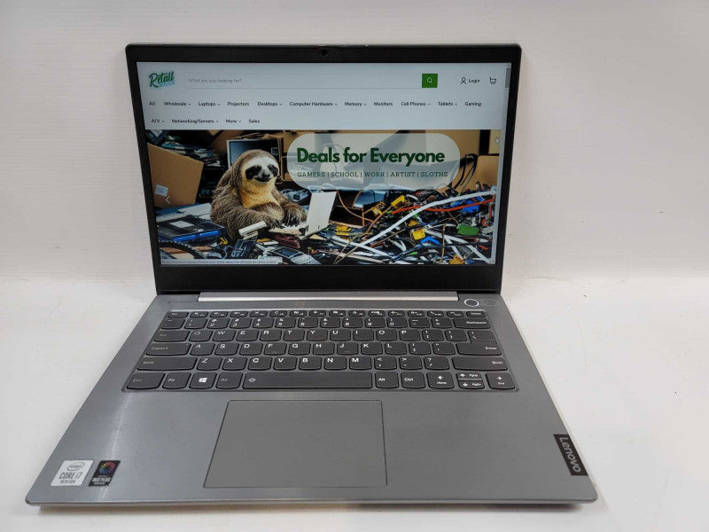 Lenovo ThinkBook 14-IIL - i7-1035G7 @ 1.30GHz, 16GB DDR4, 512GB SSD **READ Î²