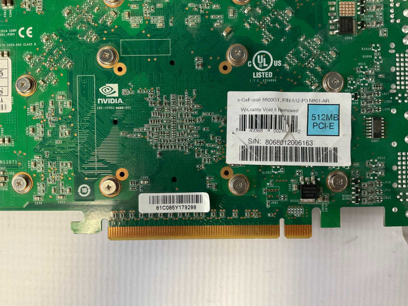 EVGA e-GeForce 8800 GT 512MB  -