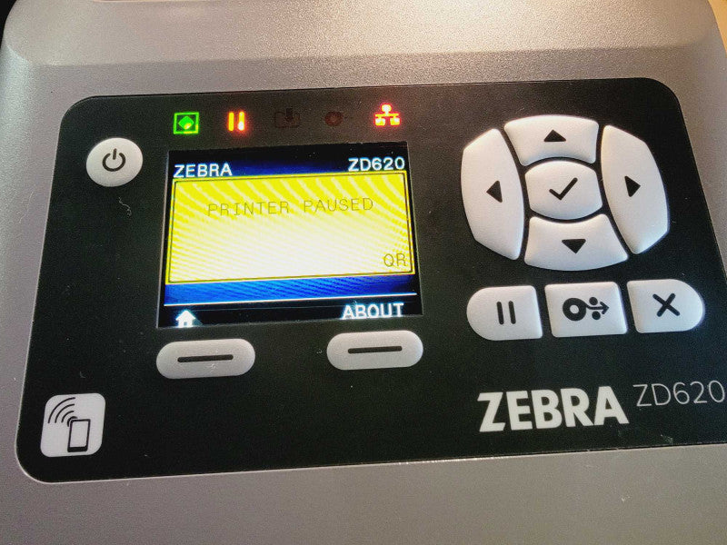 Zebra ZD620 Printer USB, Bluetooth, LAN, Serial, WIFI [Read] (