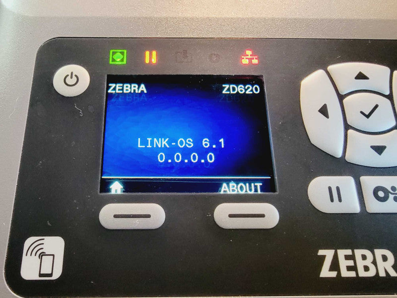 Zebra ZD620 Printer USB, Bluetooth, LAN, Serial, WIFI [Read] (