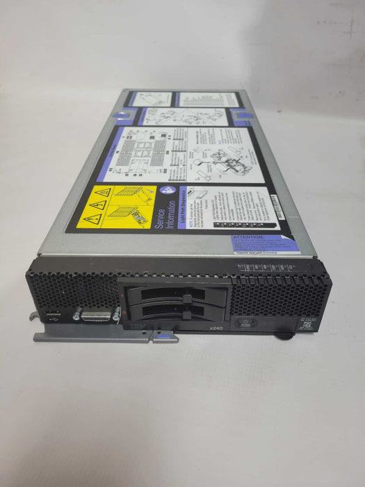 IBM X240 9532 2x E5-2660  Blade Server NO RAM NO HDD Q