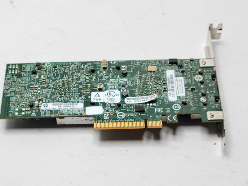HP 530T 2-Port 10 Gigabit Ethernet Adapter Card Full height  _