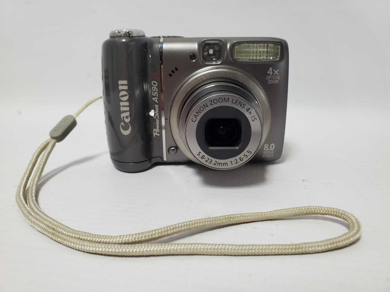 Canon Powershot A590 IS 8.0MP Camera Q|