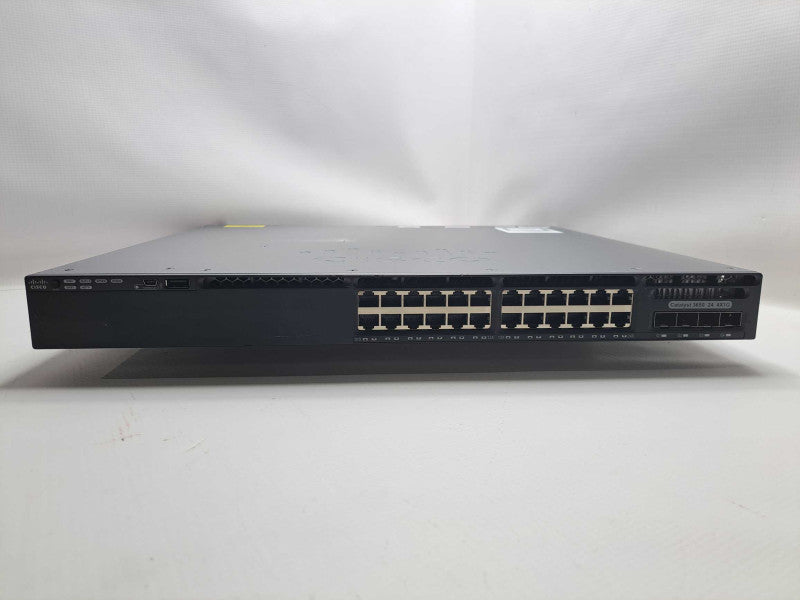 Cisco WS-C3650-24TS-L 24 GigE and 4x1G Uplink Ports LAN Base Switch 1x PSU )