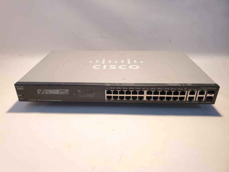 Cisco 24 Port Poe Managed Gigabit Switch (SF300-24P) (
